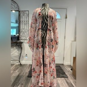 NWOT Live 4 Truth Floral Beach Tunic/Coverup/Robe XL